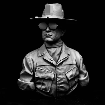 Sveķu Modelis Krūtis GK, Vjetnama 2. daļa, Militāro tēmu Amerikāņu karavīrs, Nesamontēti un unpainted komplekts