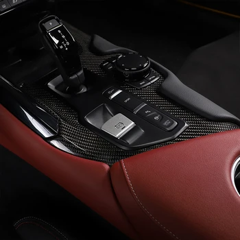 Toyota GR Supra A90 2019-2022 Nerūsējošā Tērauda Elektronisko Rokas bremzi Sequin Elektronisko Autostāvvieta Pogu, Uzlīmes, Auto Piederumi