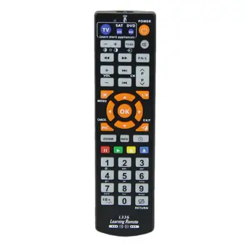 Universālais Smart L336 INFRASARKANO staru Tālvadības pults Ar Mācīšanās Funkcija Kopiju TV KAB DVD SAT STB DVB HIFI TV KASTĒ VCR STR-T