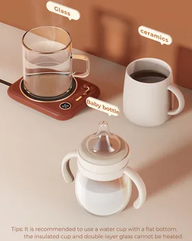 Xiaomi Retro Kafijas Tasi Siltāks ar Taimeri Hiqh Kvalitātes Kafijas Krūze Siltāks Plate Kakao Tēja Ūdens Piens Ziemassvētku Dāvanu Ideāli