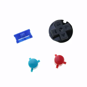 YuXi AB un Krusta Pogu Virzienā Galvenie Darbības Taustiņu GBP Pielāgotas Pogas Nomaiņa Pogu Gameboy Pocke Piederumu Spēle