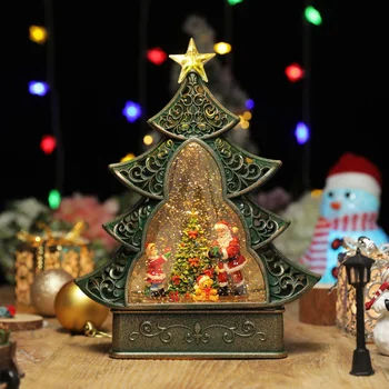 Ziemassvētku Sniegpārsla Kristāla Bumbu Music Box Dzimšanas dienas Dāvana Meitenes Sapnis Radošo Koku Vētra Laternu Dekoru Valentīna Diena Dāvanu