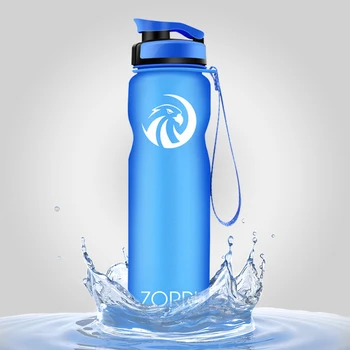 ZORRI Veselīgu Dzeramā Ūdens Pudele 1000ml Mājas Virtuve Portatīvo BPA Free Plastmasas Ūdens Pudele Ātra Piegāde